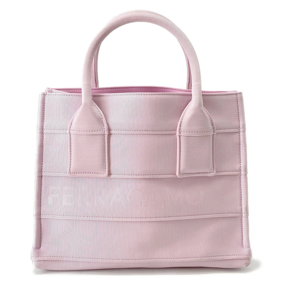 Salvatore Ferragamo pink Tote Bag Signature overlapping grosgrain